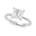 3 Carat Princess Lab Grown IGI G/VS1 Diamond Solitaire Ring in 10K White Gold